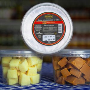 Doce de leite em pedaços tropical